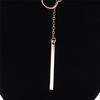 Damen Persönlichkeit Einfach Atemberaubend Goldener Stab Kreis Lariat Halskette Schmuck