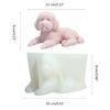 Animal Silicone Mould 3D Dog Candle Mold DIY Aromatherapy Candle Making Tool