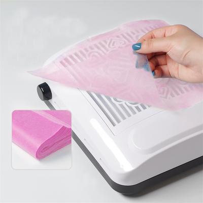 100pcs Nail Vacuum Filter Set Nail Art Dust Collector Filter Paper Dustproof Replace Nail Art Vacuum Cleaner Filter Paper