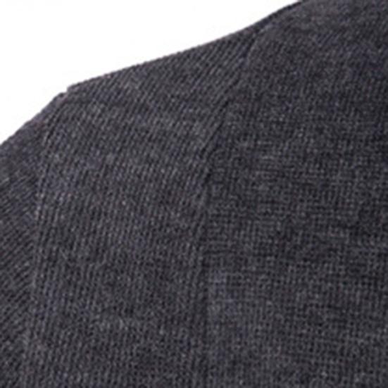 Business Jacket Long Sleeve Skin-friendly Streetwear Slim Fit Lapel Warm Men Coat for Office