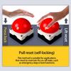 Emergency Stop Button Switches Sphericals Mushroom Head Resetting Designs for Enhances Safety In Industrial Setting
