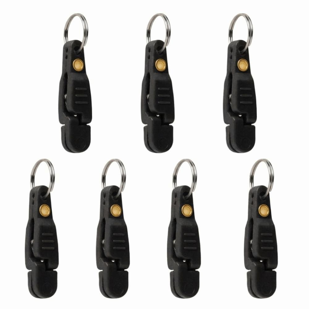 7PCS Lighteright Snap Release Clip ABS Line Clip Snap Portable Heavy Tension Snap Trolling Fishing