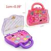 E7Ce Princess Jewelry Box Girl For Play House Jewelry Box Tie For Head Hairpin Toy Girl Dressing Up Make-Up Toy Suitcase