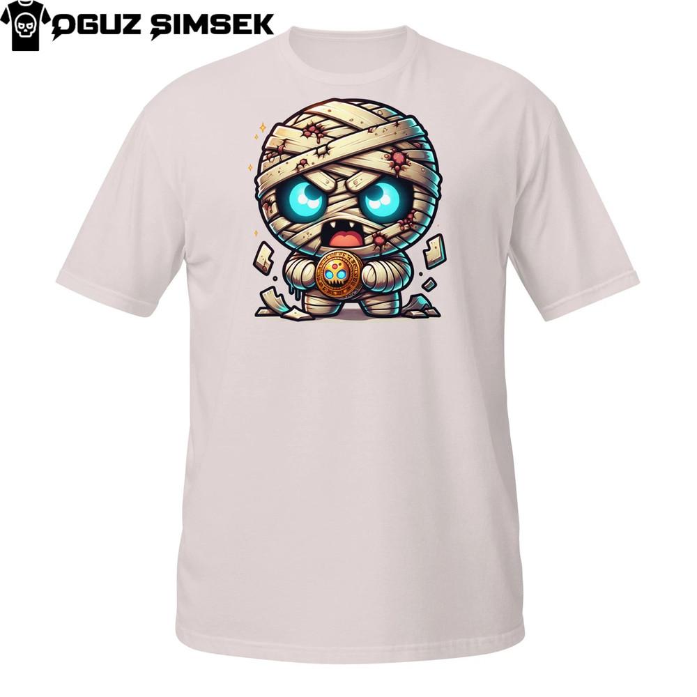 

Забавная футболка с Чиби-Мумией – Обернутое Ужасное Существо Нежить Мультяшная Футболка M