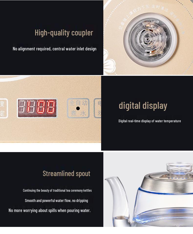 All-in-One Electric Desktop Water Pump & Kettle for Boiling, Dispensing & Tea Making