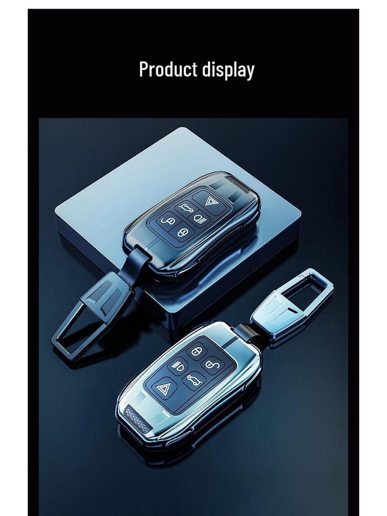 Jaguar Schlüsseletui für XEL, XFL, E-PACE, XJL, F-PACE - Luxuriöse Schutzhülle