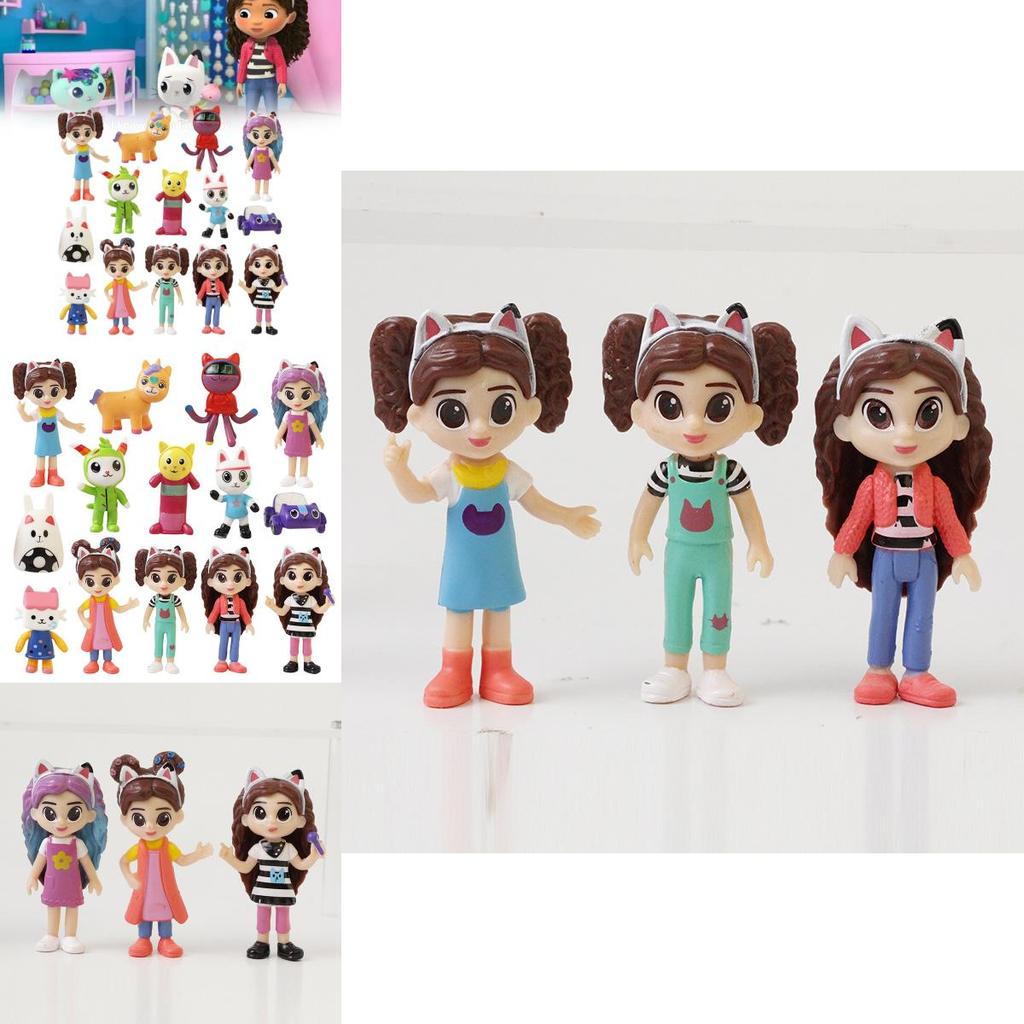 Gabbys Dollhouse Character Action Figure With Durable Pvc Material For Collectors