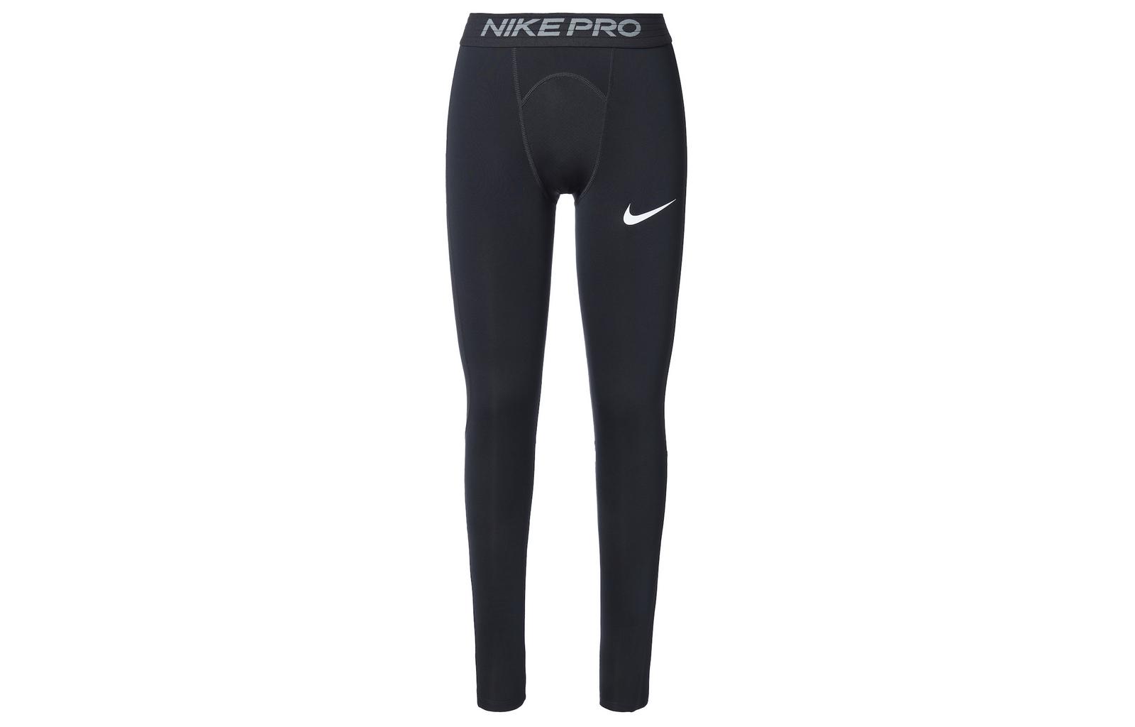Nike Pro Dri-Fit Letter Logo Print Fitness Pants BV5642-010 M