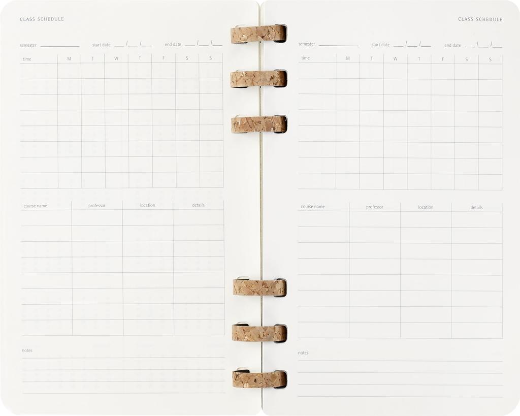 Moleskine 2026 Planner, 12-Month Spiral Diary, Large Size (13cm X 21cm), Soft Cover, Black, DSSPB12AMWH3Y26, Starting In January