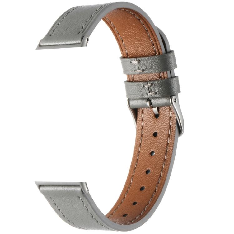 Leather Replacement Strap Sophisticated Leather Watch Band Stylish Leather Wristband Smartwatch Strap for Watch Fit3