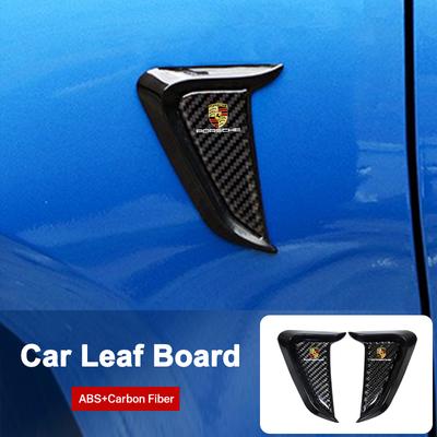 Auto Kotflügel Seitenlüftung Lufteinlass Loch Gitter Aufkleber Auto Zubehör Für Porsche 911 718 Taycan Panamera Cayenne Macan Cayman