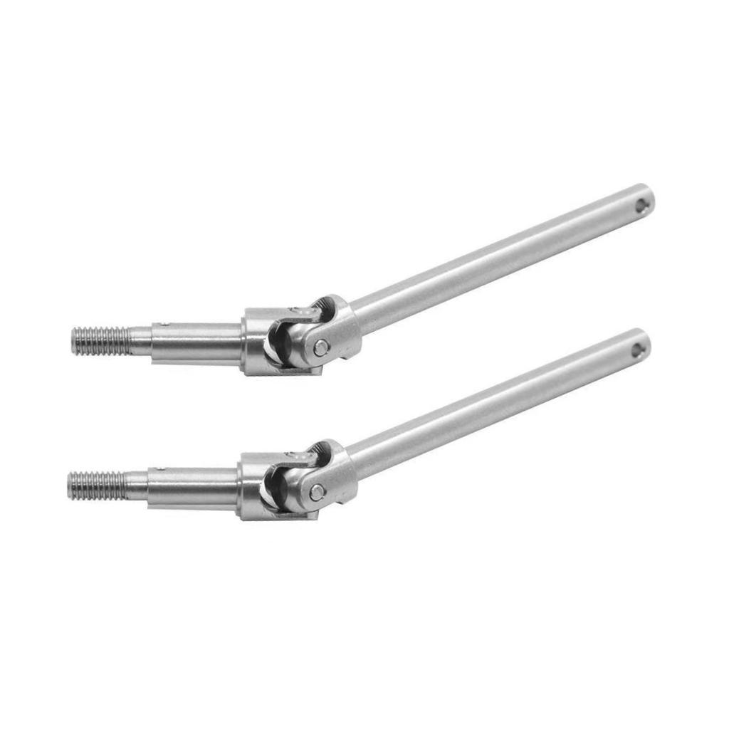 2pcs Metal Front Axle Drive Shaft CVD Drive Shaft For MN128 MN86 MN86S MN86K MN86KS MN G500 1/12 RC Car Upgrade Parts Accessorie