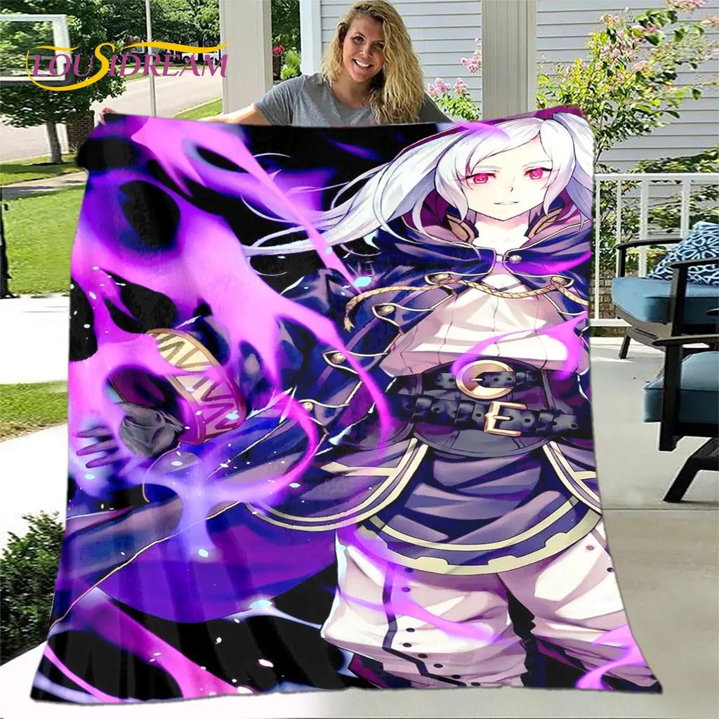 Game Fire Emblem Series Gamer Soft Plush Blanket,Flannel Blanket Throw Blanket for Living Room Bedroom Bed Sofa Picnic Cover Kid