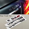 3D ABS Black Car Letters Logo E63S E63 V8BITURBO 4MATIC Fender Side Badge Rear Trunk Emblem Decals For Mercedes Benz AMG E63 S
