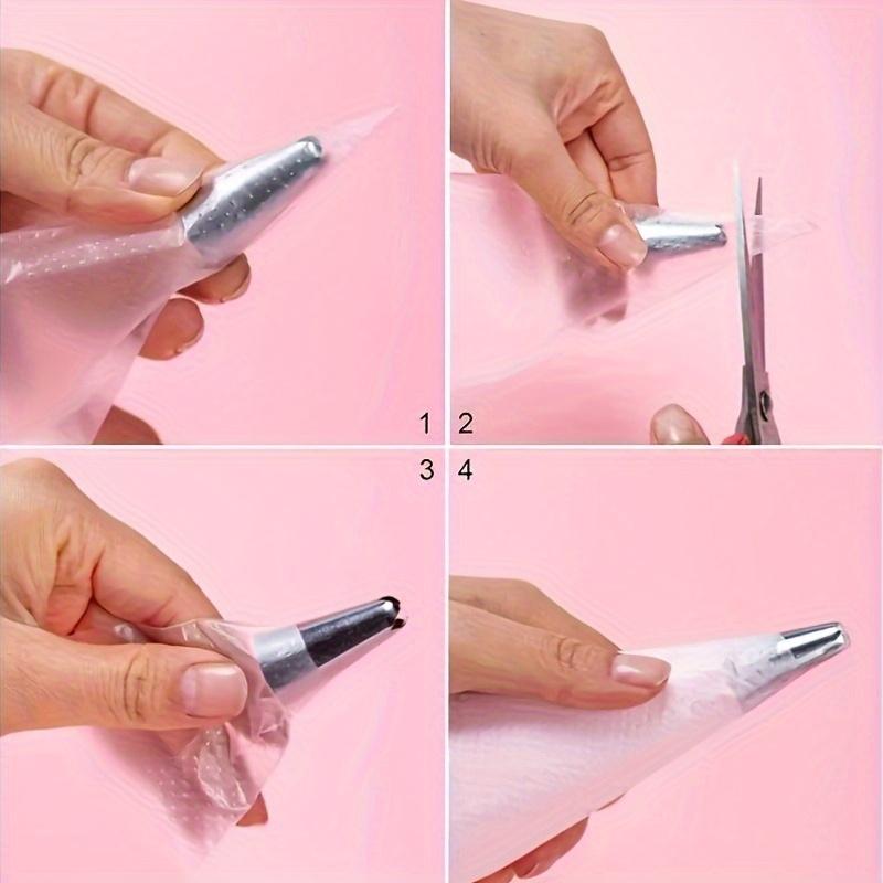 Thickened Disposable Piping Bags, Fondant Piping Bags, Pastry Decoration Piping Bags, Baking Tools, Kitchen Accessories