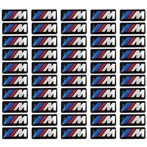 

For BMW 50pcs Car Epoxy Sticker Car steering wheel sticker For bmw M Sticker X1 X3 X4 X5 X6 X7 e46 e90 f20 e60 e39 f10 Car acces чёрный