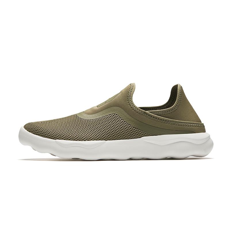 Anta Simple Slip-On Training Shoes Summer 2026 Men sneaker Green 912627706-4 40