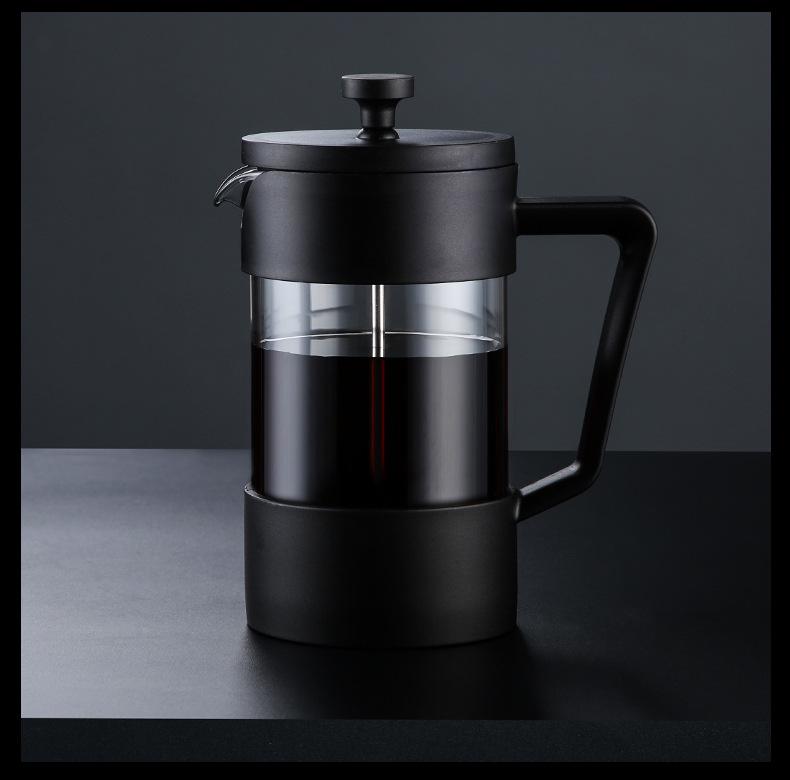 Seecin American High Borosilicate Glass French Press Coffee and Tea Maker