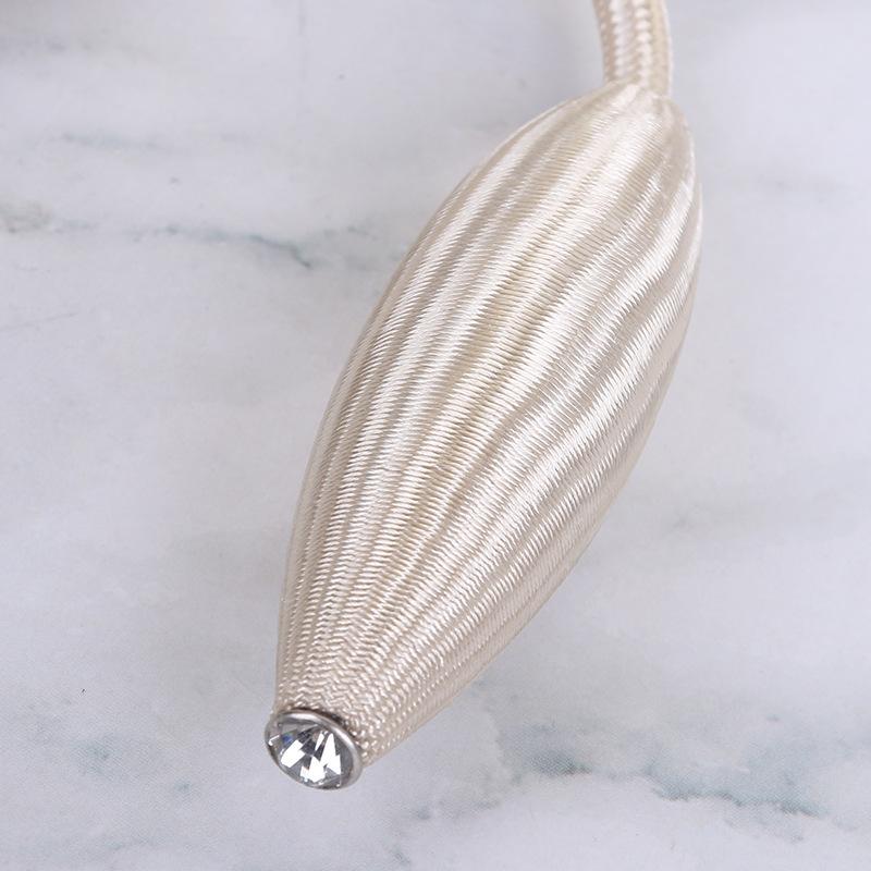 Flexible Wire Curtain Tiebacks Modern Decorative Curtain Holders Rope Ties for Window Treatment Home Decor