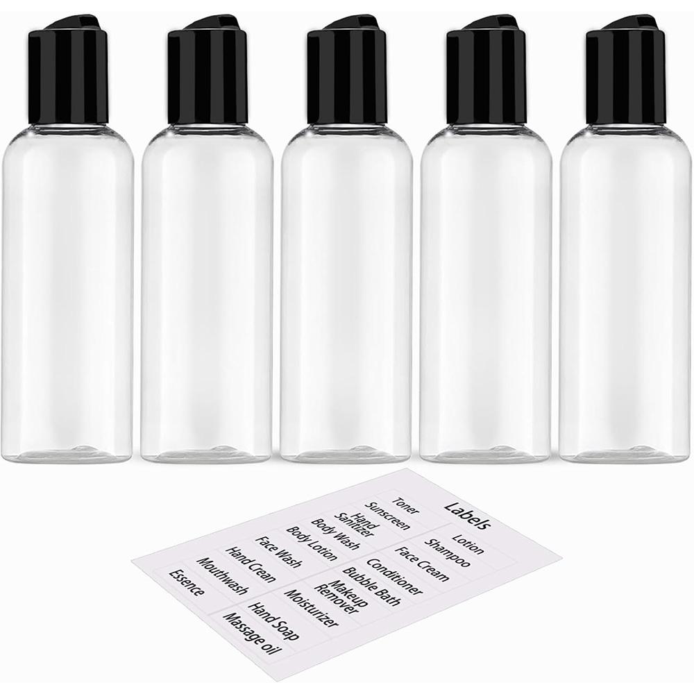 

100ml travel portioned bottle set with label cosmetic bottle, women s festival gift set with storage bag A-DH 100ml