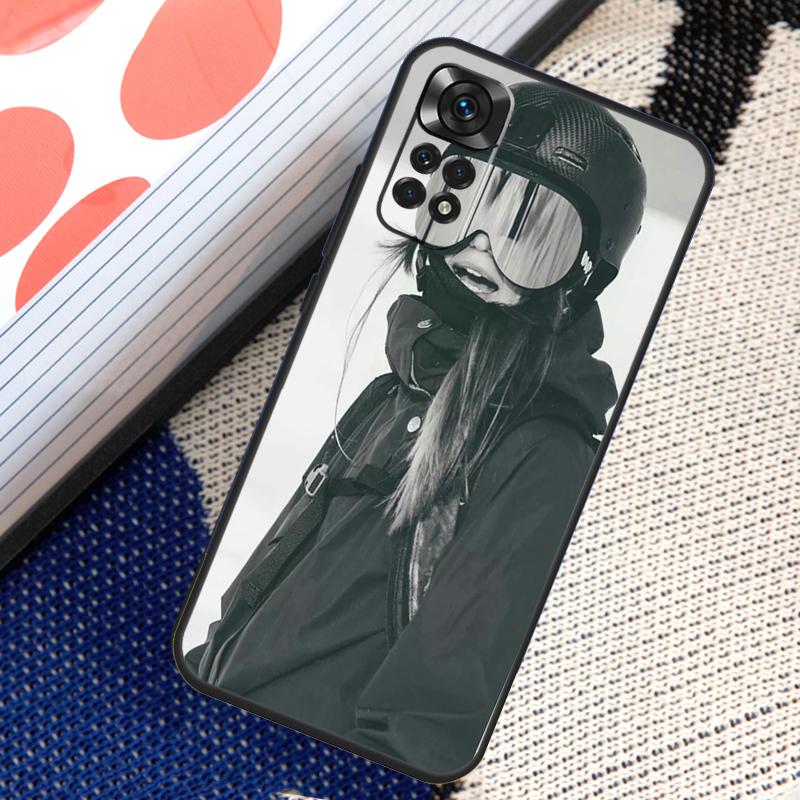 Cool Sports Snowboarding Case For Xiaomi Redmi Note 14 13 12 11 Pro 11S 12S Redmi 10 13 15 13C 15C 10C 12C 14C Funda
