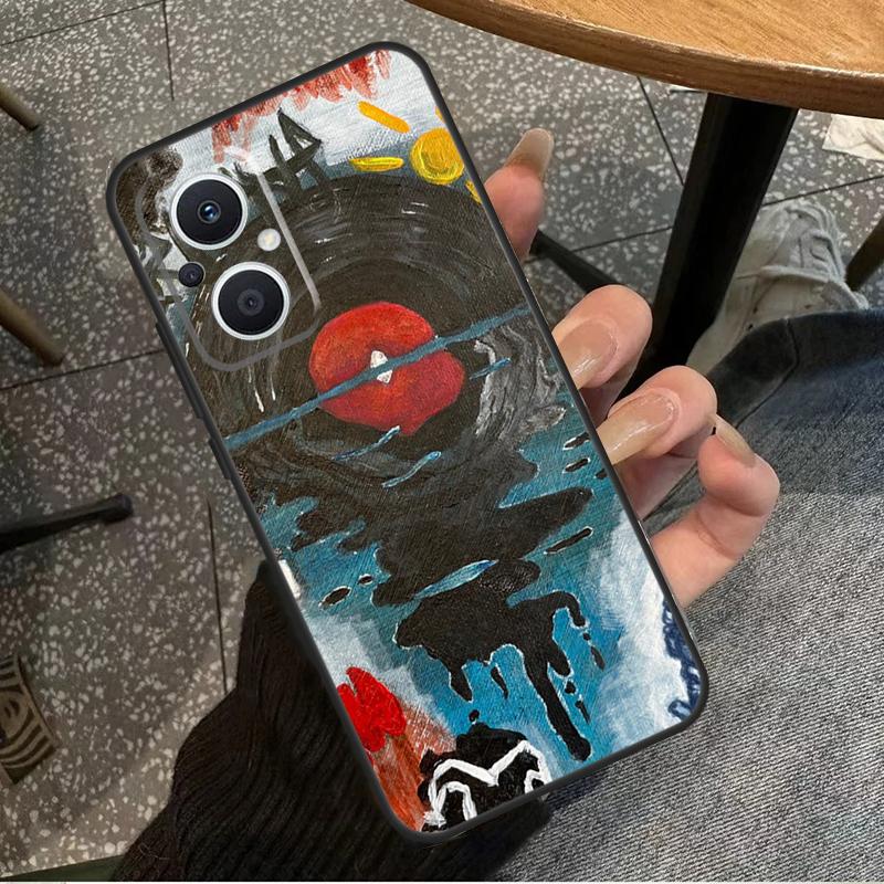 Graffiti Case For OPPO Reno 7 8 10 Pro 8T 2Z 4Z 5Z 6 Lite OPPO Find X6 Pro X2 X5 Lite X3 Neo Cover
