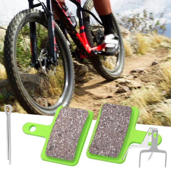 2Pcs Ceramic Matrix Brake Pads Low Noise Heat Dissipation Tear Resistant High Hardness Bicycle Brake Pads Bicycle Parts