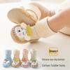 Non-Slip Leather Sole Baby Walking Socks with Little Sheep Design