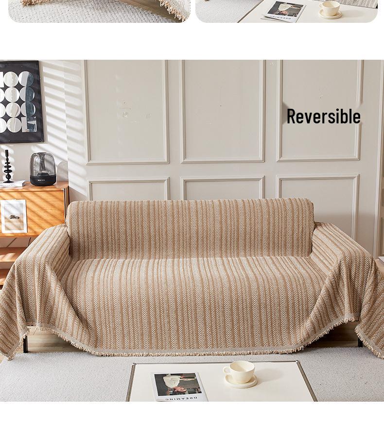 Modern Solid Color Sofa Cover: Universal, All-Season, Anti-Scratch Slipcover and Blanket