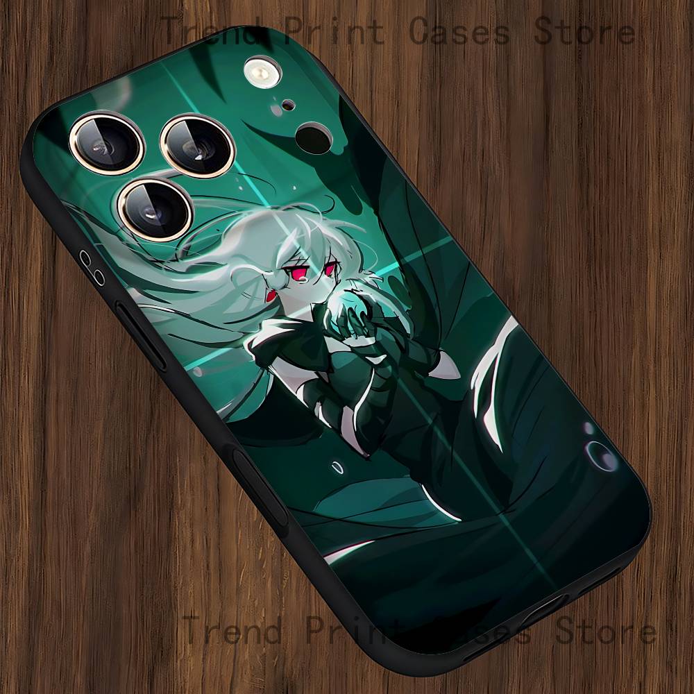 White Lily C-Cookie Phone Case For iPhone 15,16,17,13,14,11,12,Pro,Max,Plus,E,Air,Mini Protect Shell