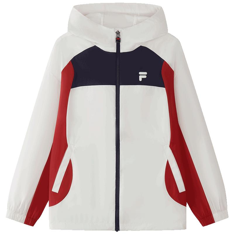 FILA Boys' Summer Hooded Woven Jacket