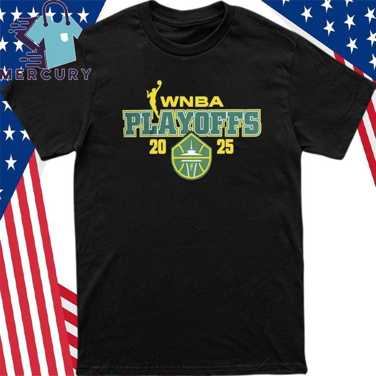 Seattle Storm 2025 WNBA Playoffs T-Shirt Unisex T-Shirt XXXL