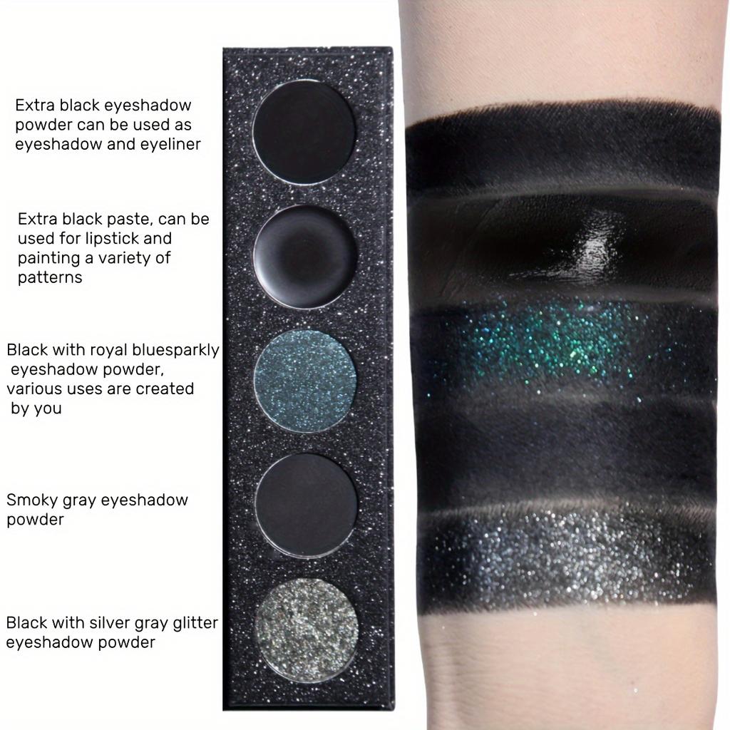 Smoky Eyeshadow Palette Mit 9 Farben – Matt & Glitzernd, Wasserfest & Einfach Zu Verblenden