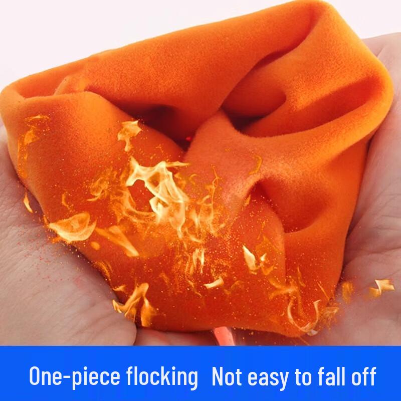 Qiaoyi Warm Fleece-lined Household Rubber Gloves