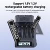 PALO 1.2V NI-MH AAA 1100mah Rechargeable battery AAA NIMH 3A Batteries With 4 Slots USB charger for 1.2V/1.5V AA AAA Battery