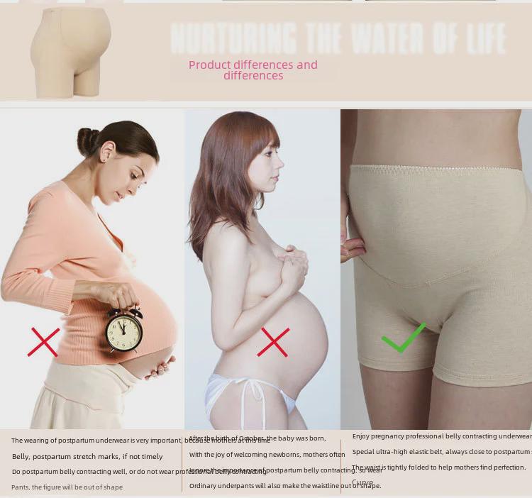 Umstands-Bauchweg-Shorts und Leggings mit hohem Bund für Frühling/Sommer