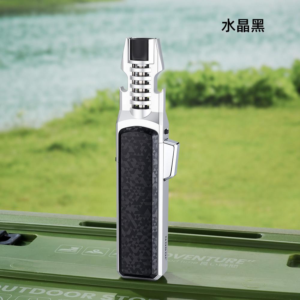 New Windproof Outdoor BBQ Baking Igniter with Bottle Opener Moxibustion Cigar Lighter Cigarette Accessories