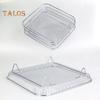 1 Set Stainless Steel Dehydrator Rack Three-layers Stackable Square Dishwasher Safe Roasting Steamer Rack Kitchen Fryer Accessories