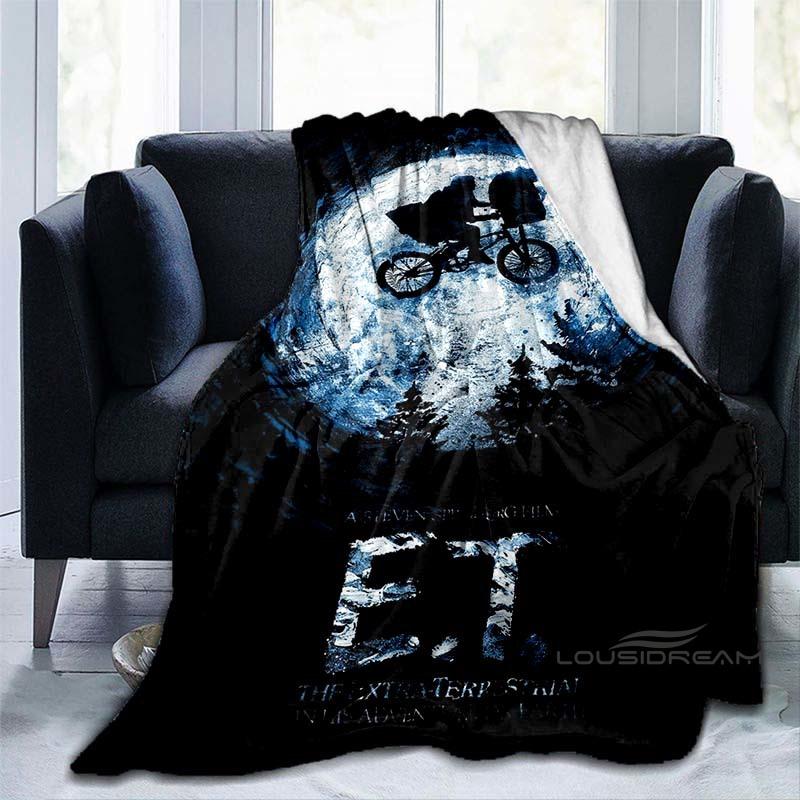 Hora del este. La Manta de Ciencia Ficción Extraterrestre—Ideal para el Hogar, Dormitorio, Sofá, Oficina, Senderismo, Siestas y Como Regalo Navideño