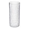 Glass Vase 30 Cm Craquele Transparent Durable