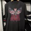 Lynyrd Skynyrd Essential Uncle Sam USA Flag Unisex Black Cotton T-Shirt