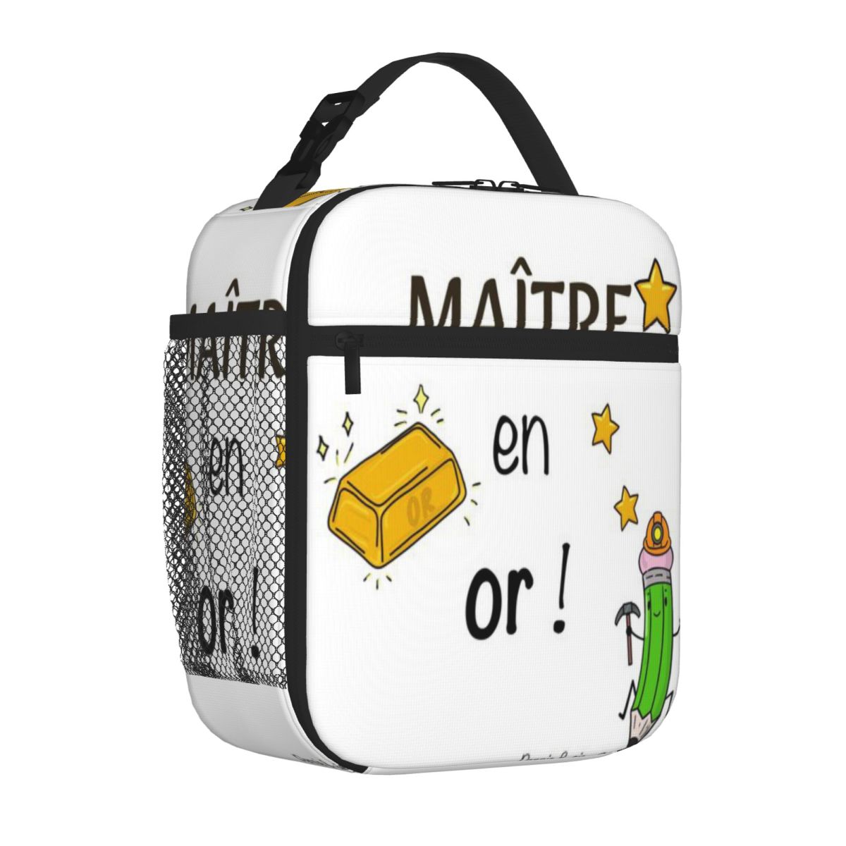 Bestselling Golden Master Earthy Tone Food Tote Bag Mini Travel Meal Bag One Size
