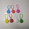 1Pcs Silicone Led Night Outdoor Backpack Lights Running Warning Light Camping Riding Wind Rope Light Travel Equipment Tool