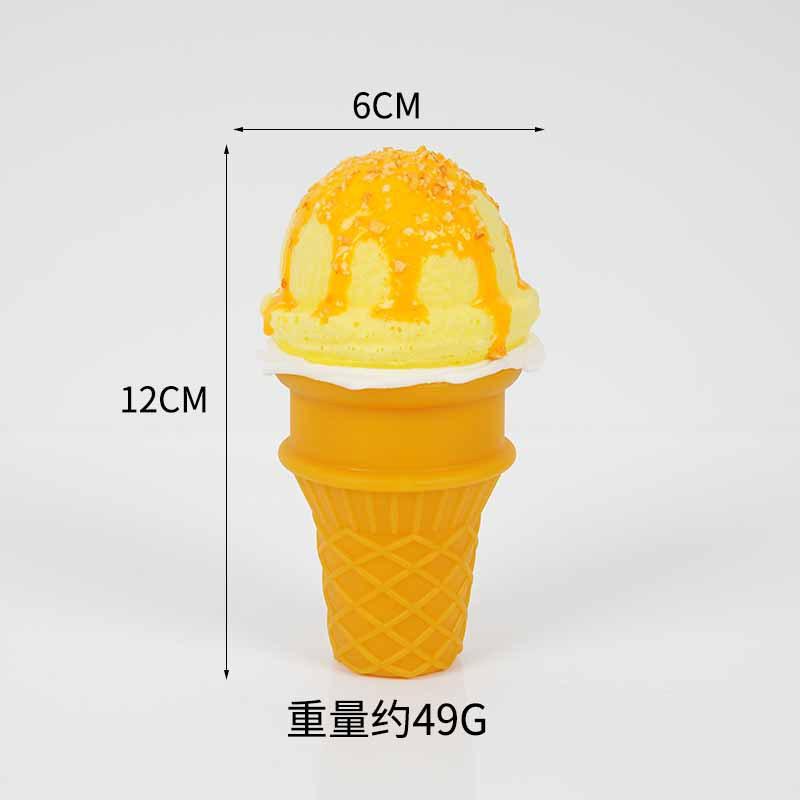 Simulation Ice Cream Model Artificial Cream Sweet Cone Fake Food Dessert Shop Window Ornaments Photography Props Party Supplies
