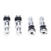 4 Pack Corrosion Resistant Metal Valves Stem For Vacuum Tires No Inner Tube Design Fit Car Motorcycles Effortless Setups