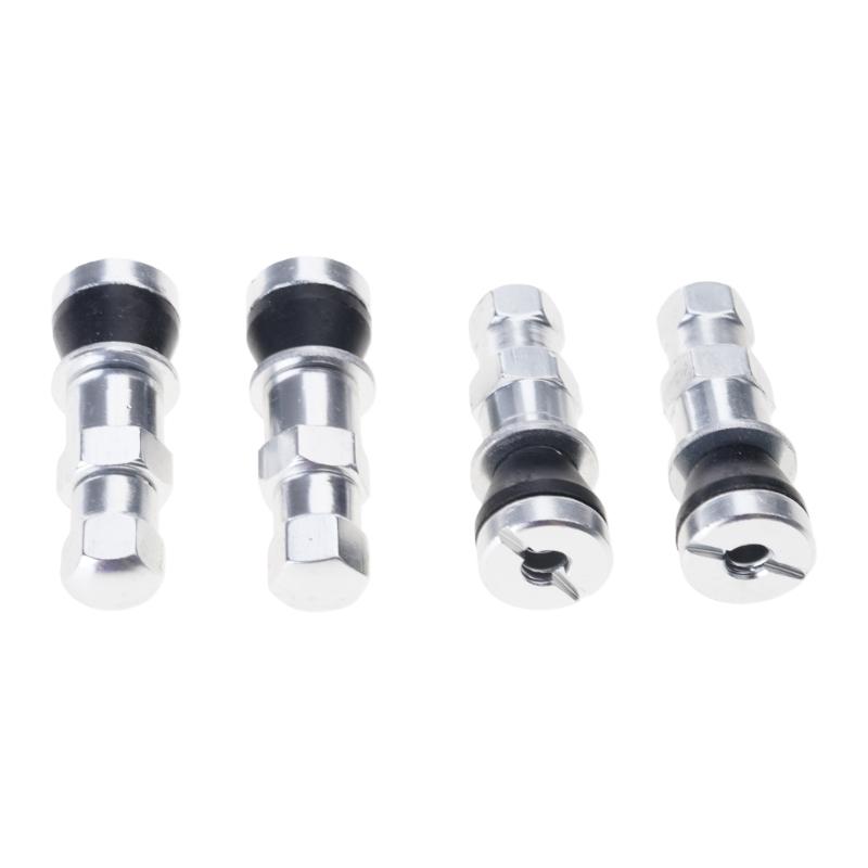 4 Pack Corrosion Resistant Metal Valves Stem For Vacuum Tires No Inner Tube Design Fit Car Motorcycles Effortless Setups