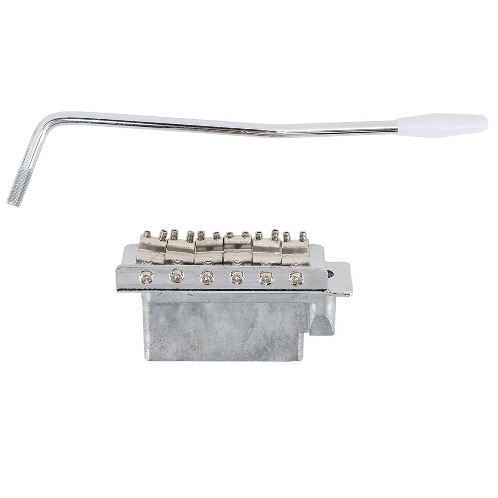 52,5 mm Tremolo-Brücke mit Hebel Zinklegierung Vintage E-Gitarrenbrücke Ersatz für Fender Strat Style Gitarren