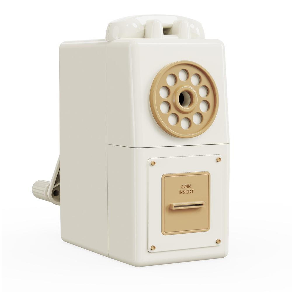 Точилка для карандашей для эскизов, ручная точилка для карандашей, ручная точилка для художественных карандашей, точилка для угольных карандашей белый