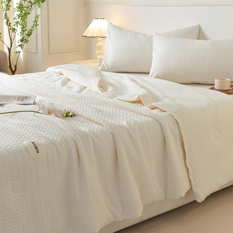 Summer Light Comfortable Simple Cool Quilt Machine Washable Washable Skincare Breathable Thin Spring Air Conditioning Blanket