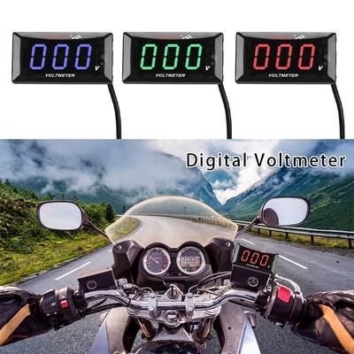Protection Ammeter Volt Voltage Meter Tester Panel Digital Voltmeter 0.56inch LED Display